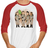 King of the Firehouse - 3/4 Sleeve Raglan T-Shirt