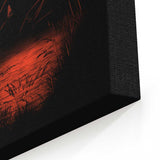 King Silhouette - Canvas Print