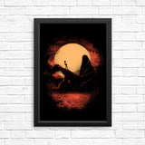 King Silhouette - Posters & Prints