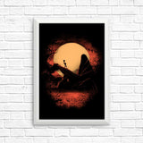 King Silhouette - Posters & Prints
