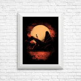 King Silhouette - Posters & Prints