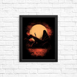 King Silhouette - Posters & Prints