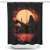 King Silhouette - Shower Curtain