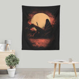 King Silhouette - Wall Tapestry