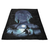 Kingdom Aqua - Fleece Blanket