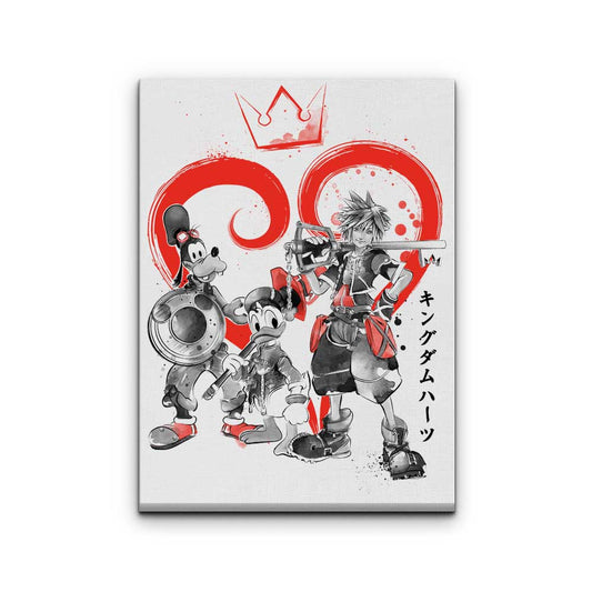 Kingdom Sumi-e - Canvas Print