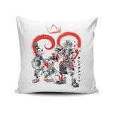 Kingdom Sumi-e - Throw Pillow