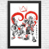 Kingdom Sumi-e - Posters & Prints