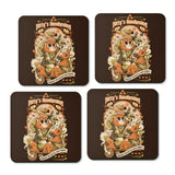 Kitty's Awakening - Coasters