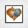 Knitting Kitten Love - Posters & Prints