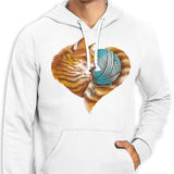 Knitting Kitten Love - Hoodie