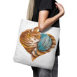 Knitting Kitten Love - Tote Bag