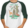 Know Your Wildlife - 3/4 Sleeve Raglan T-Shirt