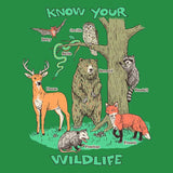 Know Your Wildlife - Shower Curtain