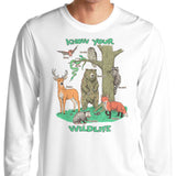 Know Your Wildlife - Long Sleeve T-Shirt
