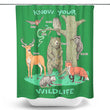 Know Your Wildlife - Shower Curtain