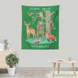 Know Your Wildlife - Wall Tapestry
