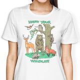 Know Your Wildlife - Women's Apparel