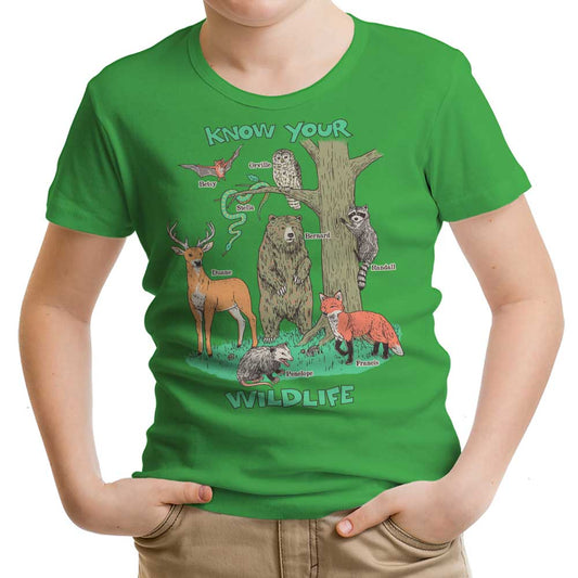 Know Your Wildlife - Youth Apparel