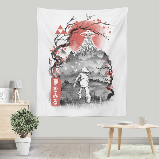 Koholint Sumi-e - Wall Tapestry