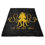 Kraken Kawaii - Fleece Blanket