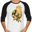 Kreideprinz Albedo - 3/4 Sleeve Raglan T-Shirt