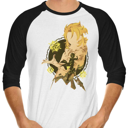 Kreideprinz Albedo - 3/4 Sleeve Raglan T-Shirt