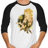 Kreideprinz Albedo - 3/4 Sleeve Raglan T-Shirt