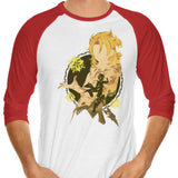 Kreideprinz Albedo - 3/4 Sleeve Raglan T-Shirt