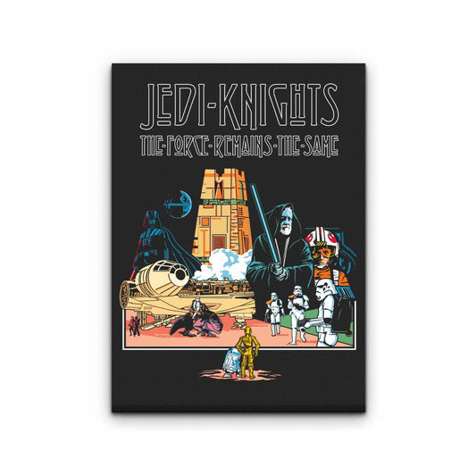 LED Falcon - Canvas Print