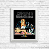 LED Falcon - Posters & Prints