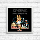 LED Falcon - Posters & Prints