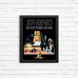 LED Falcon - Posters & Prints