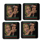 Ladies Yelling Sweater - Coasters