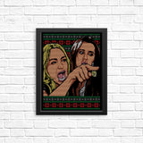 Ladies Yelling Sweater - Posters & Prints