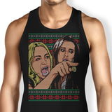 Ladies Yelling Sweater - Tank Top