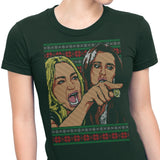 Ladies Yelling Sweater - Women's Apparel