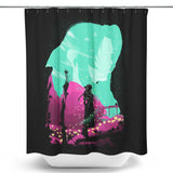 Last Ancient Landscape - Shower Curtain