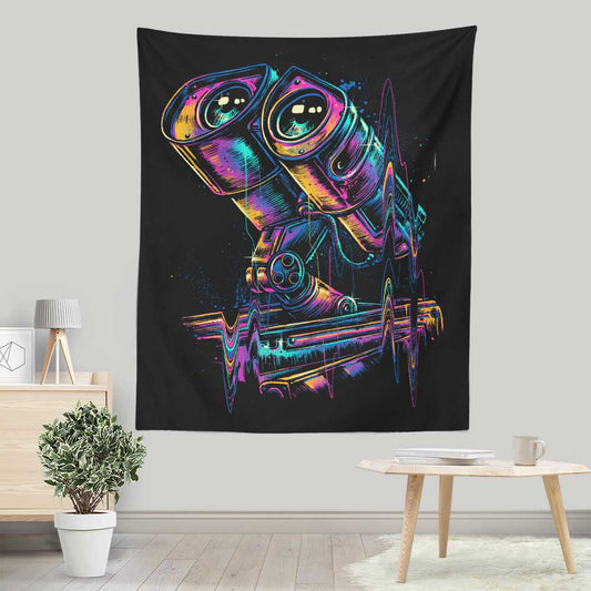 Last Robot on Earth - Wall Tapestry