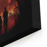 Last Silhouette - Canvas Print
