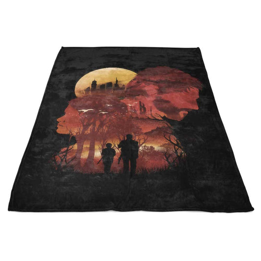 Last Silhouette - Fleece Blanket