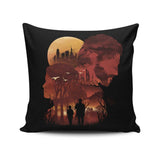 Last Silhouette - Throw Pillow