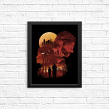 Last Silhouette - Posters & Prints