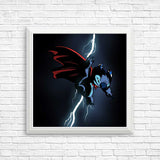 Laundry Knight - Posters & Prints