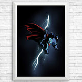 Laundry Knight - Posters & Prints