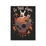 Le Petit Lapin - Canvas Print