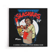Leather Classic Slashers - Canvas Print