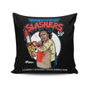 Leather Classic Slashers - Throw Pillow