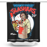 Leather Classic Slashers - Shower Curtain