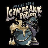 Leave Me Alone - Shower Curtain